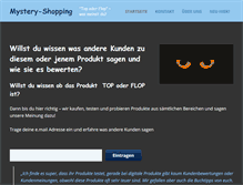 Tablet Screenshot of mystery-shopping24.com